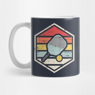 Retro Badge Pickleball Mug